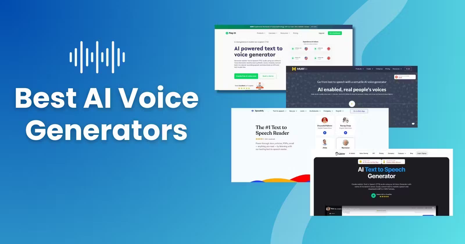 Play.ht: The Best AI-Powered Text-to-Speech Platform for High-Quality Voiceovers