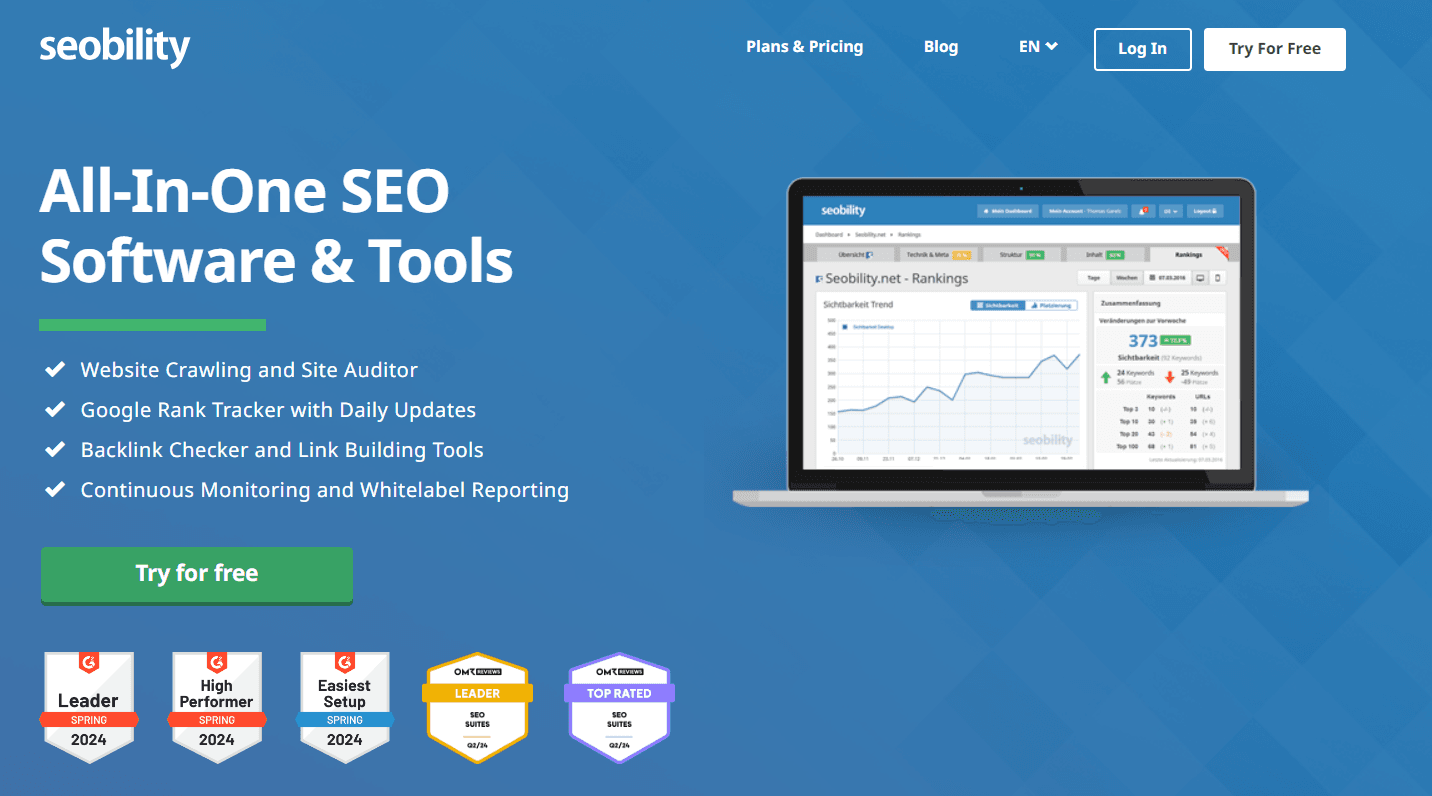Seobility – The All-in-One SEO Tool to Boost Your Website’s Google Rankings