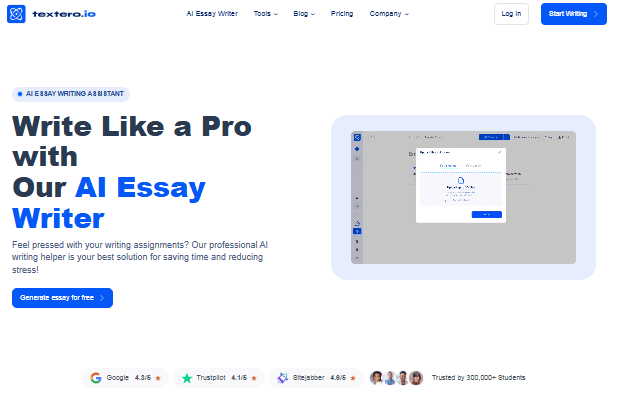 Textero AI Review: The Ultimate Research Assistant That Breaks the “Blank Page” Spell for Students and Professionals
