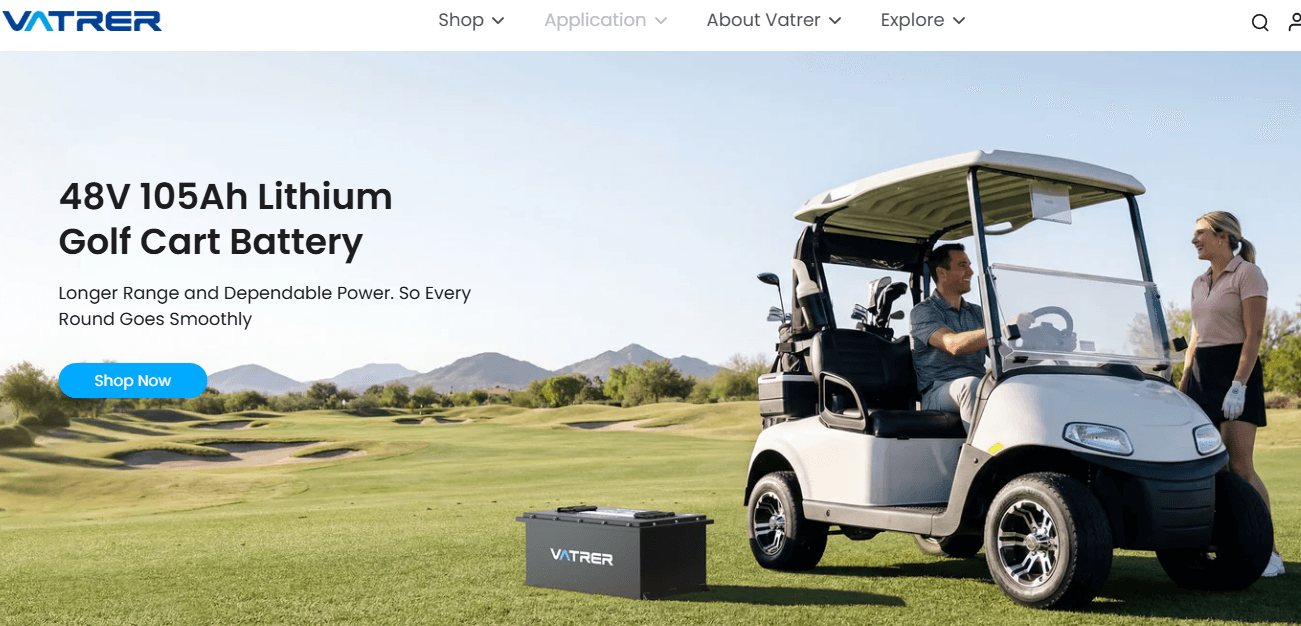 Vatrer Power LiFePO4 Lithium Batteries: The Energy Revolution for Golf Carts, Marine, and Solar Systems